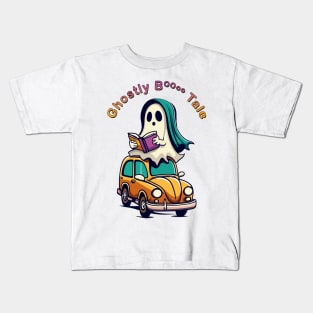 Ghostly boooo tale Kids T-Shirt